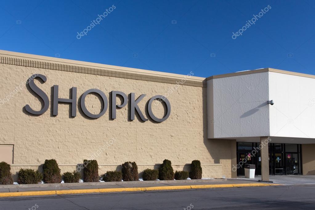 ROCHESTER, MN,USA, JANUARY 19, 2015: Shopko retail store and sign. Shopko is a chain of retail stores in the American midwest.