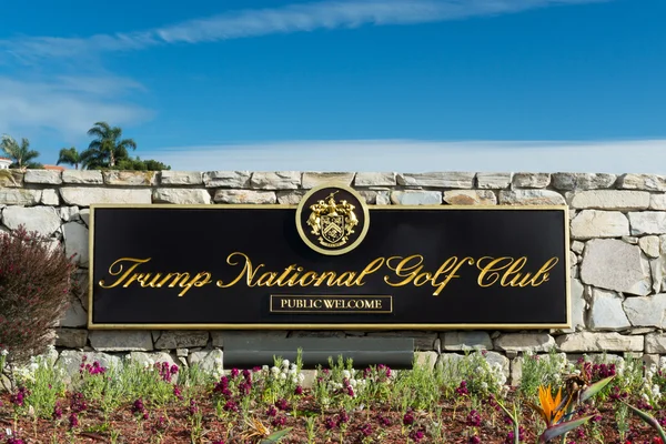 Donald trump national golf club — Stockfoto