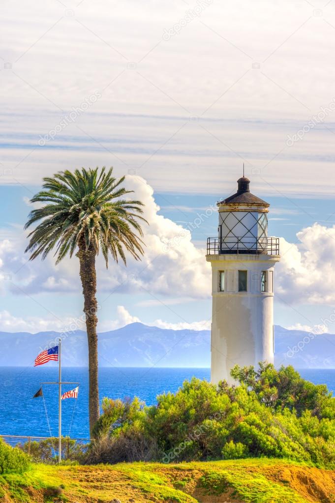 Point Vicente Lighthouse in Vertical