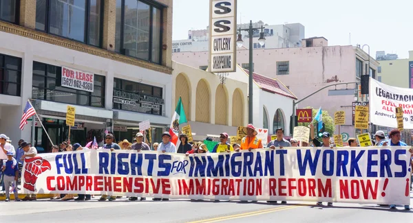 Immigration Reform Rally in the United States — Stock Photo, Image