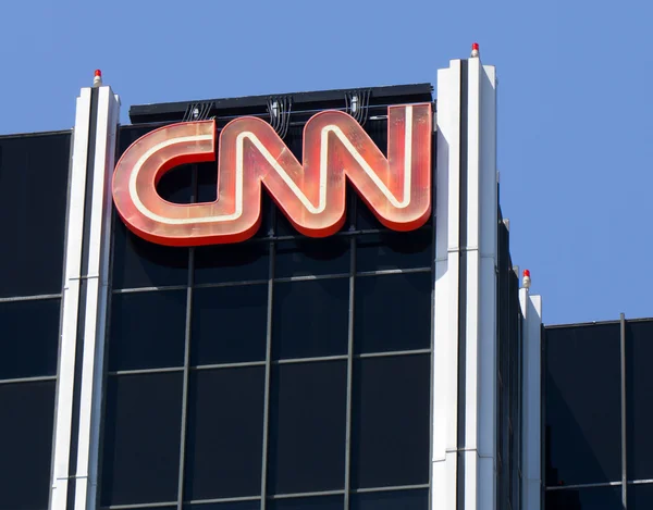 CNN byggnaden exteriör — Stockfoto