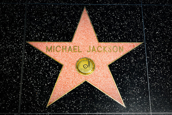 Michael Jackson Star on the Hollywood Walk of Fame