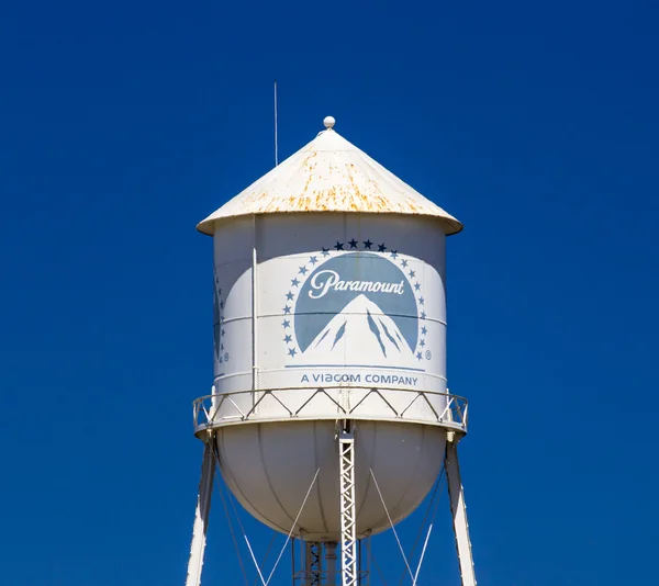 Paramount Pictures Torre de água e sinal — Fotografia de Stock