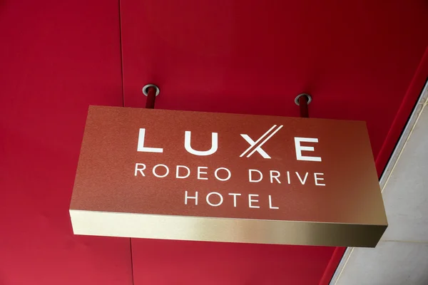 Luxo rodeo drive hotel — Fotografia de Stock