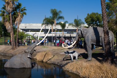 George C. Page Museum at Le Brea Tar Pits clipart