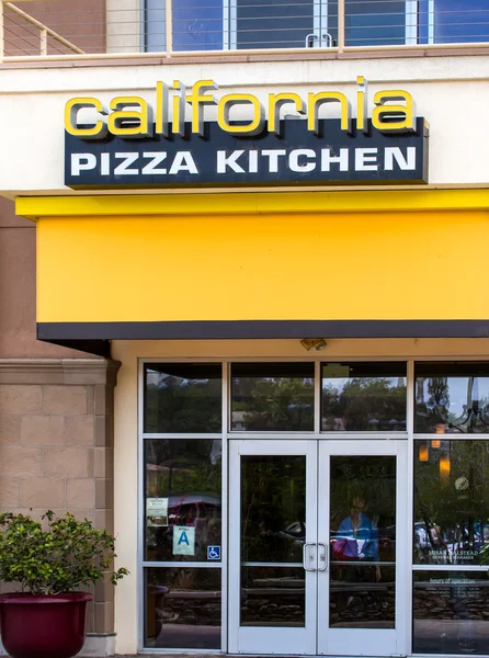 Kalifornien Pizzaküche außen — Stockfoto