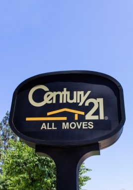 Yüzyıl 21 gayrimenkul işareti ve Logo