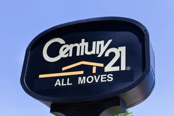 Century 21 Real Estate Sign and Logo — Stock Photo, Image