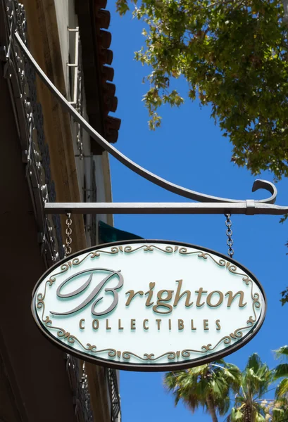 Brighton Magasin d'objets de collection et enseigne — Photo