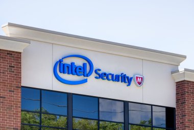 Intel Security Office Building clipart