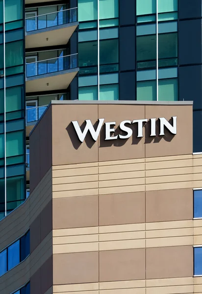 Hotel na zewnątrz Westin — Zdjęcie stockowe