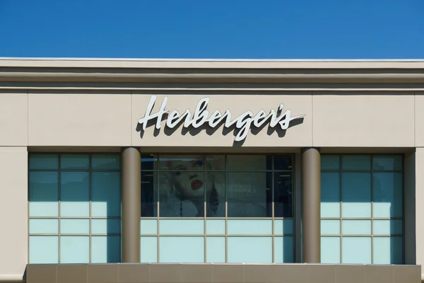 Herberger 's store externe — Stockfoto