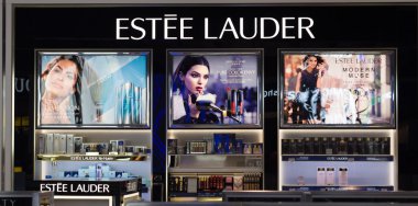 Estee Lauder Counter Display clipart