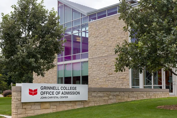 Grinnell College Escritório de Admissão no campus da Grinell College — Fotografia de Stock
