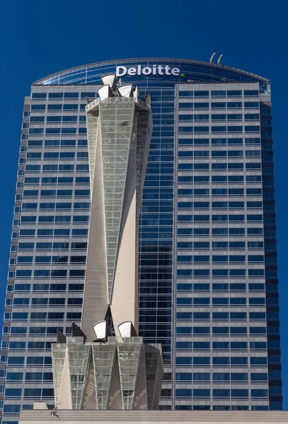 Torre de toque deloitte — Fotografia de Stock