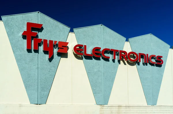Negozio di elettronica Fry Esterno — Foto Stock