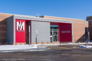 Moorehead, MN, ABD, 26 Şubat 2026: Minnesota Eyalet Üniversitesi Moorhead Kampüsü 'ndeki Christianson Mezunlar Merkezi.