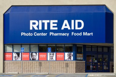 Rite Aid Pharmacy Store Exterior clipart