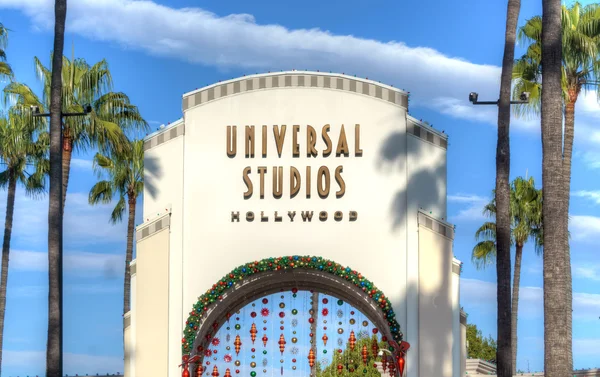 Universal Studios Hollywood entré — Stockfoto