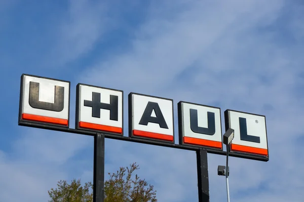 U-Haul Sign and Logo — Stock Photo, Image