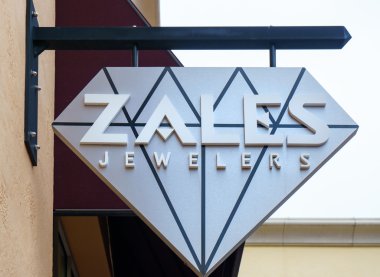 Zales kuyumcular dış işareti ve Logo