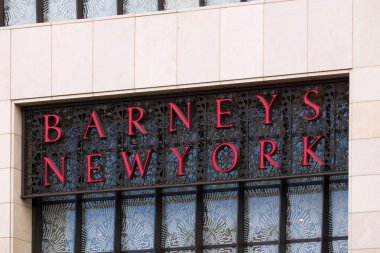 Barneys New York dış işareti ve Logo