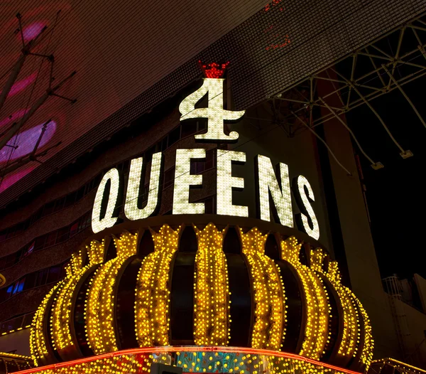 El hotel y casino Four Queens —  Fotos de Stock