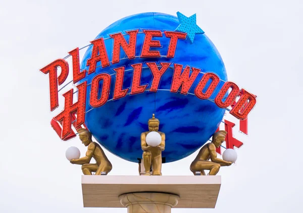 Planeta znaku Hollywood i Logo — Zdjęcie stockowe