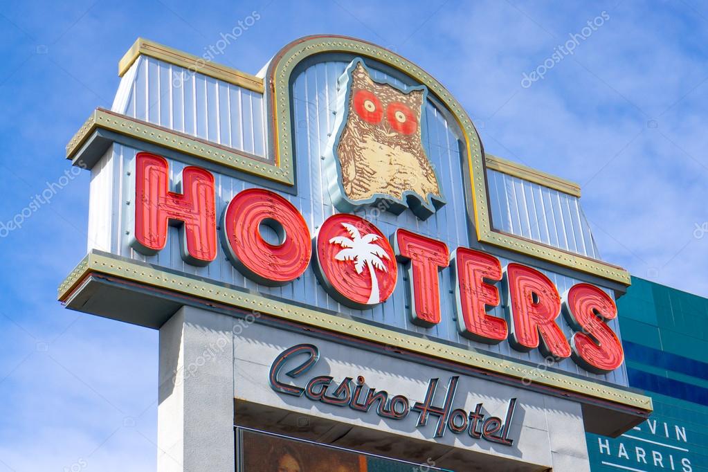 LAS VEGAS, NV/USA - FEBRUARY 14, 2016: Hooters restaurant, hotel and casino. Hooters, Inc. is a chain of restaurants and entertainment venues in the United States.