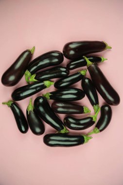 Patlıcan, beyaz üzerine izole edilmiş. Projen için kaliteli fotoğraf.