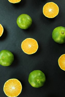 Taze organik yeşil kireç meyveleri