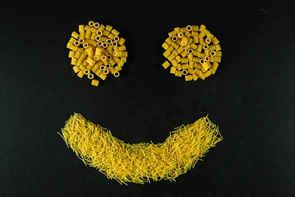 Makarna çeşitleri. Yemek pişirme konsepti. menü konsepti