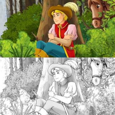 Genç Prens Prenses hakkında rüya