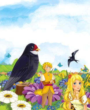 Peri Prens ve prensler guguk kuşu ile