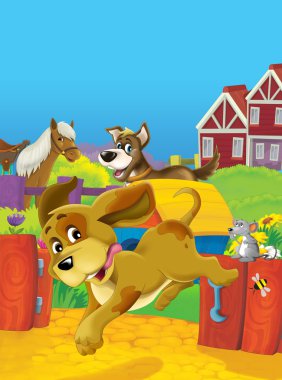 Karikatür hayvanlar çiftliği