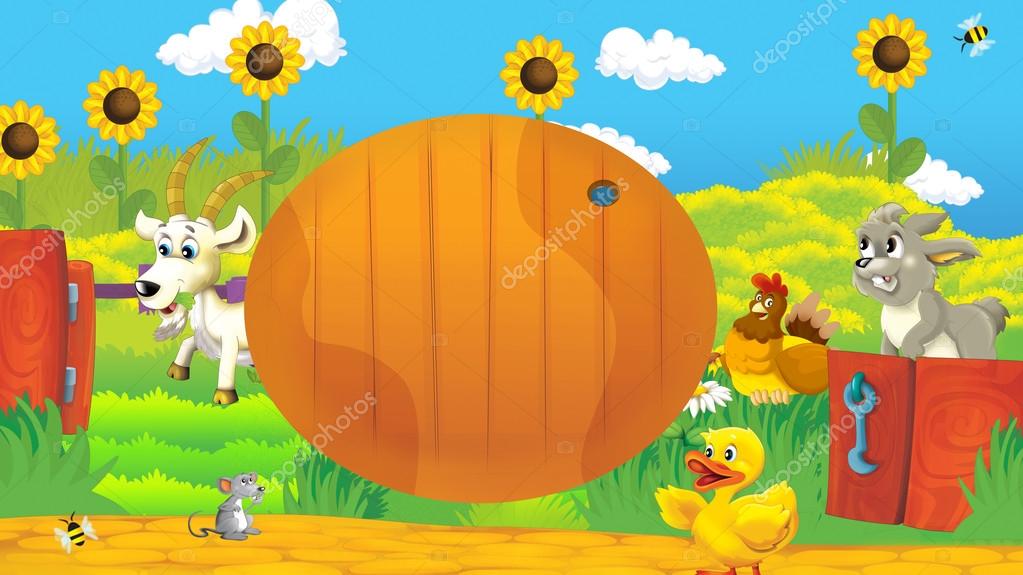 幸せと面白い動物 ストック写真 C Illustrator Hft