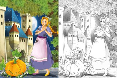 Zavallı kız - büyük kabak ve Altın Ayakkabı