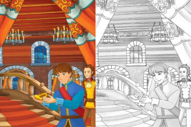 Prince castle odası - erkekler konuşuyor