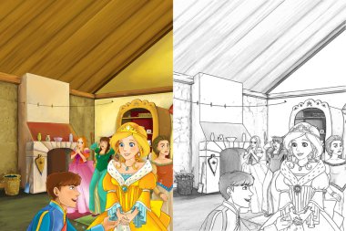 adam bir kadın eski mutfak için teklif  