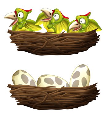 dinozorlar - hesabı - çıkım - yuva ile ayarla. 