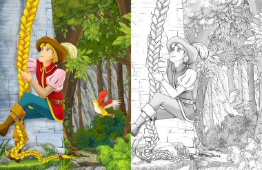 bir Prens ya da Gezgin - kule üzerinde tırmanma