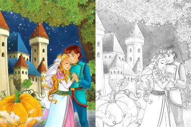 şirin Prenses ve Prens castle yakınındaki ormanda