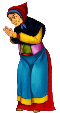 peri masalı çizgi film karakteri