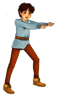 peri masalı çizgi film karakteri