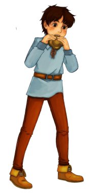 peri masalı çizgi film karakteri