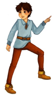 peri masalı çizgi film karakteri