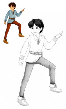 peri masalı çizgi film karakteri