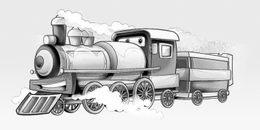 boyama sayfası - tren