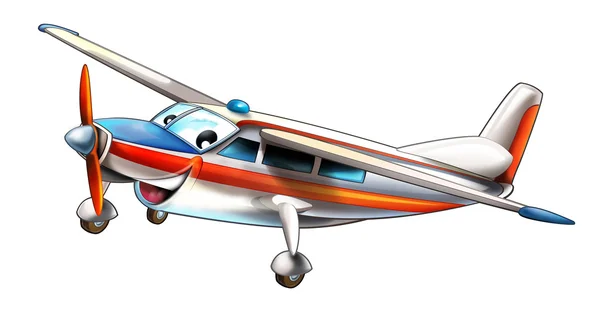 Colored light aircraft — Stock Photo, Image