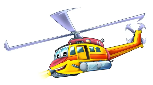 Kolorowe helikopter — Zdjęcie stockowe